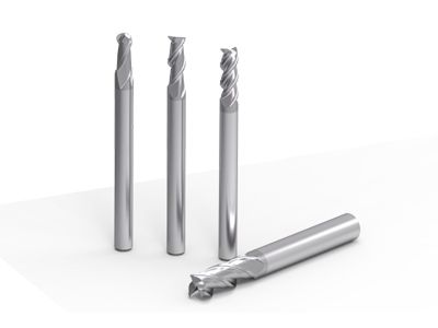 Solid Carbide End Mills (Aluminum Alloy Machining), A Series